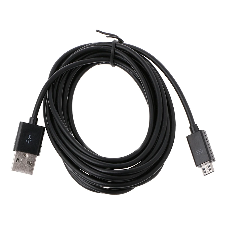 Длинный зарядный кабель Micro USB 3 метра для контроллеров PS4 Xbox One поддержка прямых