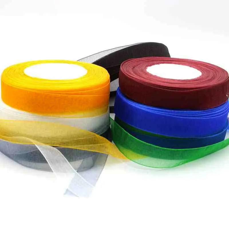 10 мм 45 м Grosgrain атласные ленты для свадебной вечеринки украшения DIY лук поделок
