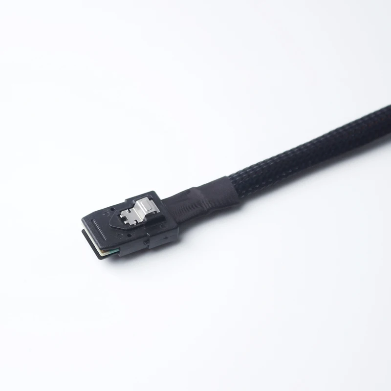 ULT-BEST Mini SAS 36Pin (SFF-8087) Хост штекер 4x 29 (SFF-8482) целевой женский с 4pin кабель питания 1 м |