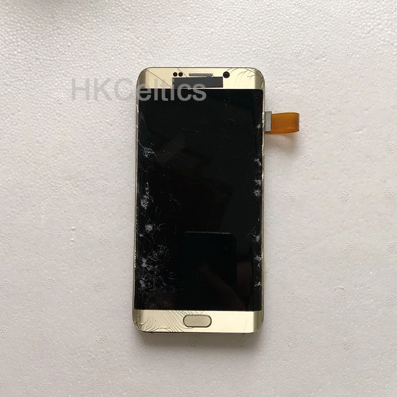 Сломанный ЖК-дисплей для samsung S7edge/s8+ plus/S9, бесполезный ЖК-дисплей с рамкой