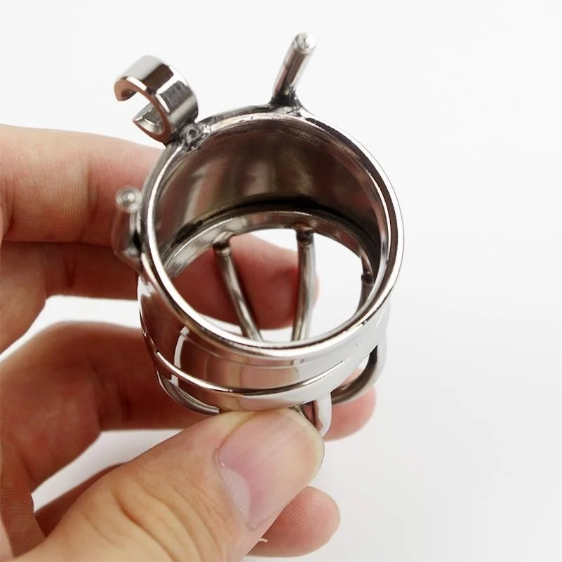 304 Stainless Steel Chastity Device With Urethral Sounds Catheter And Spike Ring S/L Size Cock Cage Choose Male Belt |
