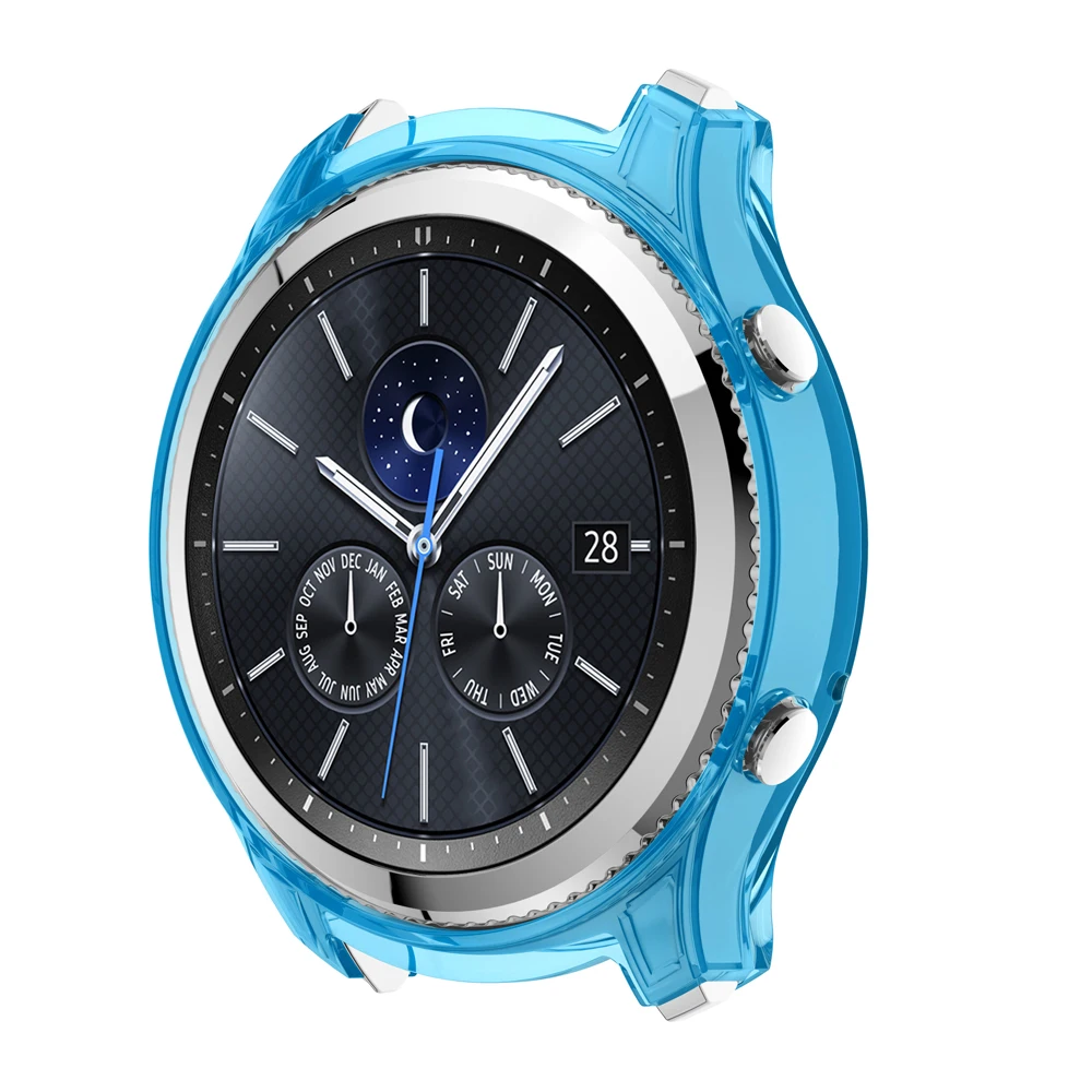 OSRUI чехол для часов из ТПУ samsung gear s3 классический сменный ремешок прозрачный
