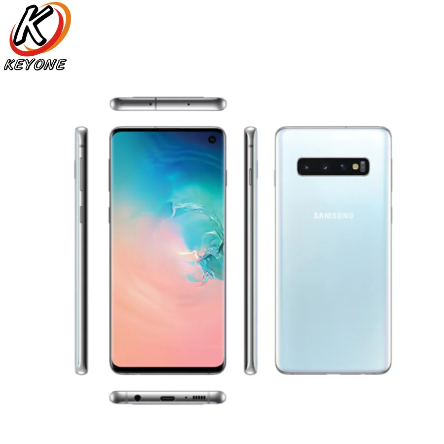 Мобильный телефон Samsung Galaxy S10 G973U Verizon экран 6 1 дюйма 8 Гб ОЗУ 128 ПЗУ Snapdragon 855 IP68