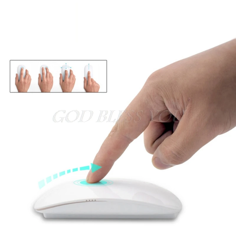 Magic Touch Мышь 2 4 ГГц 12000 Точек на дюйм Беспроводной оптическая мышь для Windows Mac