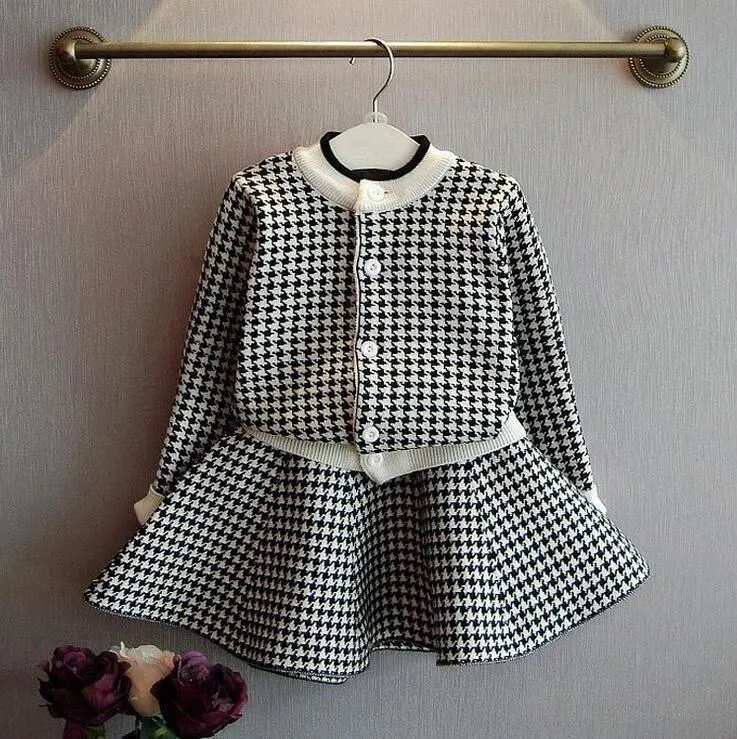 Детский трикотажный комплект одежды из 2 предметов хлопка и свитера с