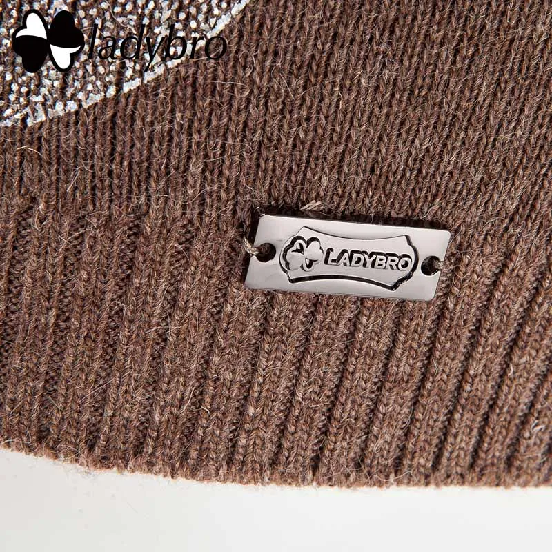 Женские зимние шапки Ladybro облегающая шапка женские шапочки с листьями