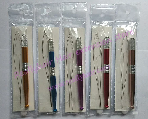 2019New NanoRing алюминиевая ручка многофункциональная Тянущая игла для микро колец и