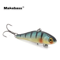 makebass 3 35in1 15oz vib fishinglures sinking rattle lures with lead core lipless artficial swimbaithard wobbler fishing tackle