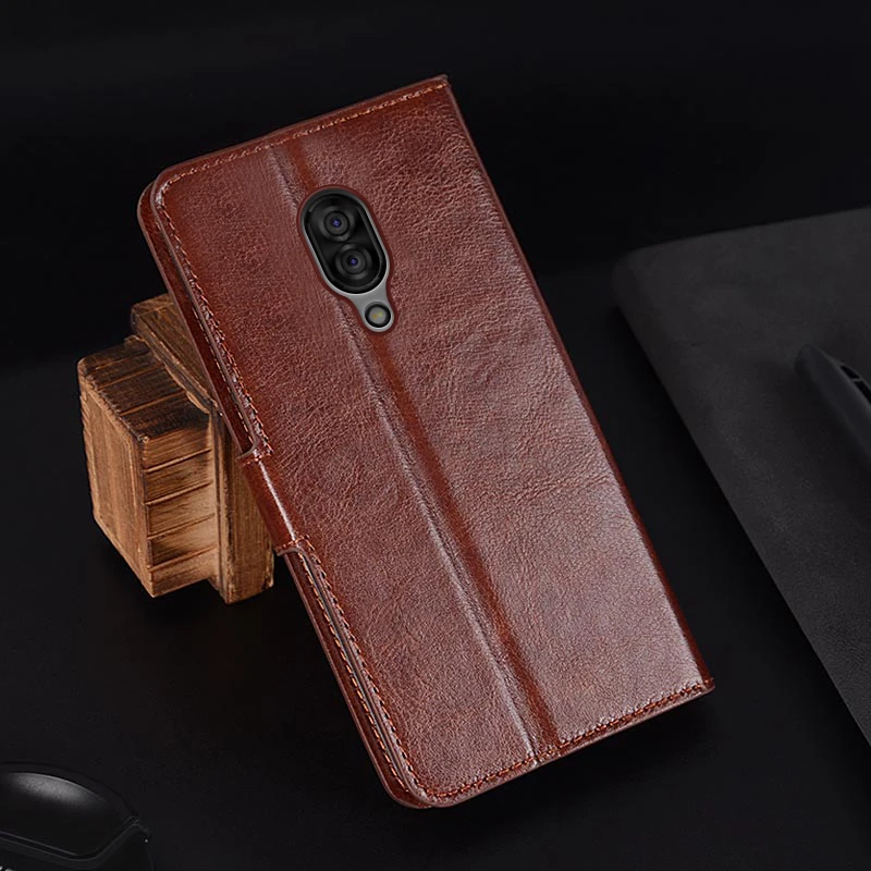 Чехол для Lenovo Z5 Pro 6 39 дюймов роскошный флип-чехол из ПУ кожи Премиум кожаный чехол
