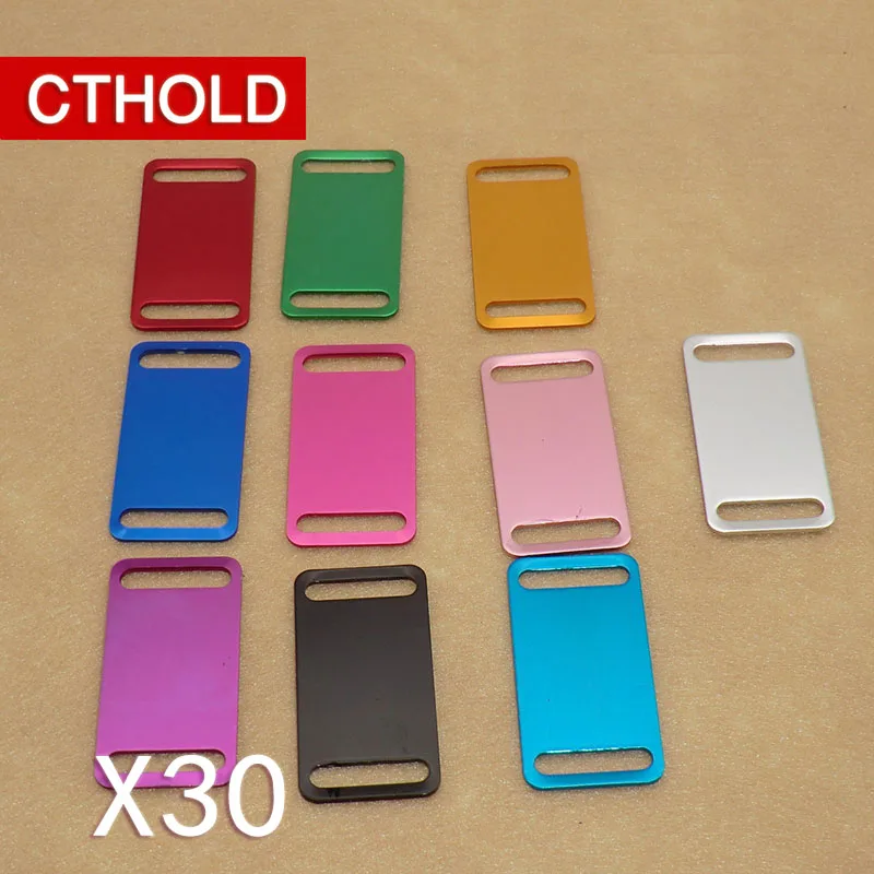 Прямоугольная индивидуальная бирка для собак CTHOLD 30 шт. новая идентификационная