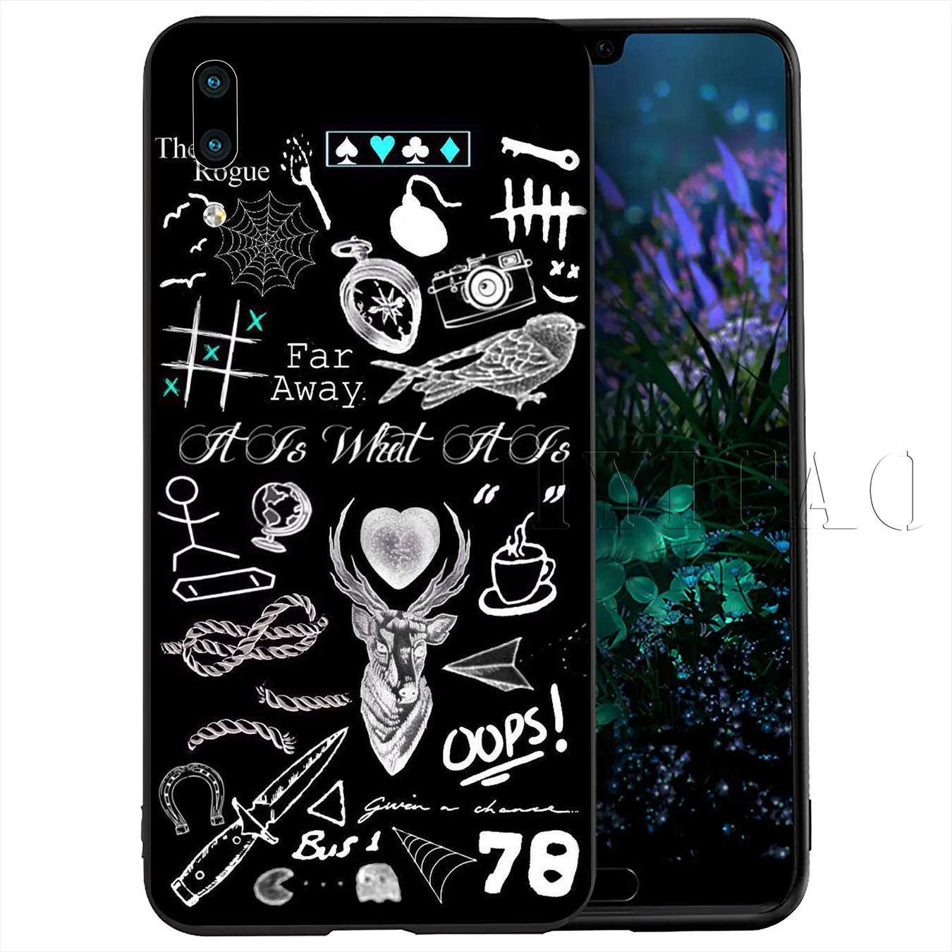 IYICAO 1D Мягкий силиконовый чехол для телефона Луи Томлинсон Huawei Y9 Y7 Y6 Prime 2019 Honor 20 8C 8X