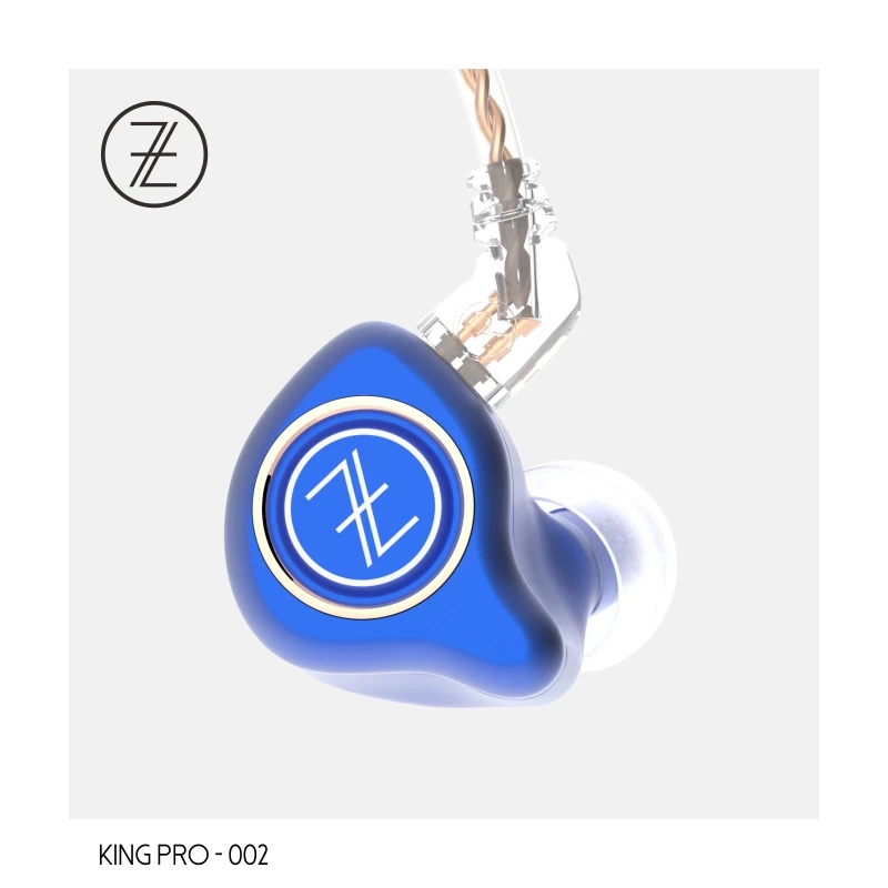 Ароматный Zither TFZ KING PRO металлический HIFI монитор в ухо спортивные наушники