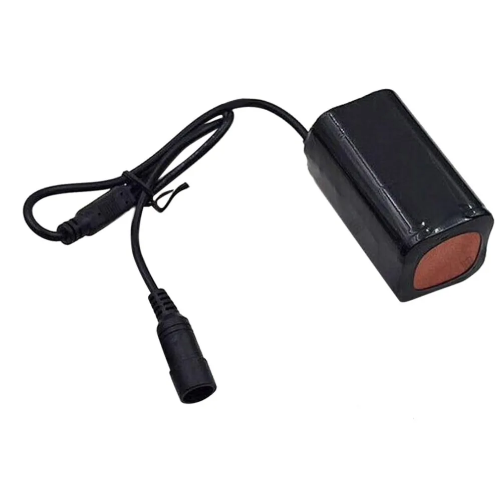 8,4 V USB Перезаряжаемые 6400 мА/ч, литий Батарея 4x18650 Батарея пакет 3 часа освещения для T6 светодиодный свет велосипедная фара