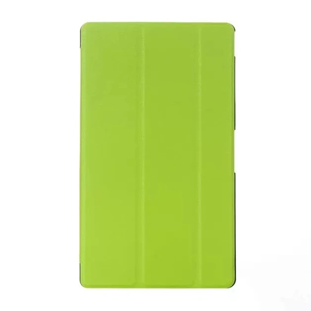 Green IBuyiWin ультра тонкий из искусственной кожи чехол для sony Xperia Z3 Compact 8," чехол для планшета s складная подставка защитный чехол+ экранная пленка+ ручка - Цвет: Green
