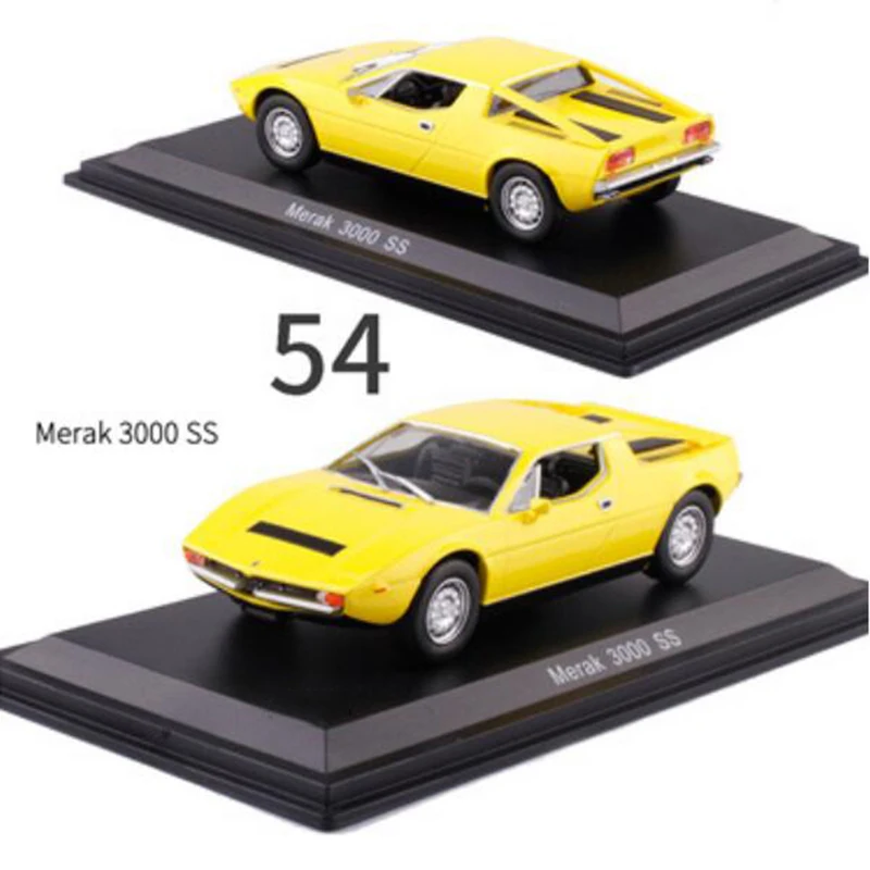 Масштаб 1:43 мерак гоночный металлический сплав Классическая модель раллийного