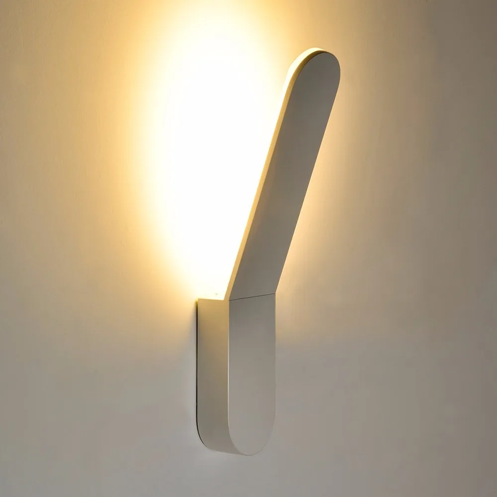 Warm Light Smernit светодиодный настенный светильник 8 Вт AC90 260 в современный прикроватный светильник для коридора, спальни, балкона, настенный светильник, бра, светильник ing - Цвет абажура: Warm Light
