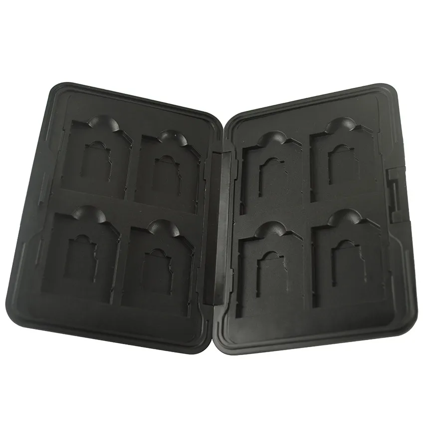 TOFOCO Серебряный флэш накопитель SDXC чехол для карты памяти Защитный алюминиевый 16