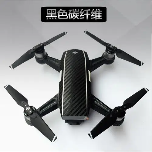 Аксессуары для DJI Spark роскошные наклейки из углеродного волокна