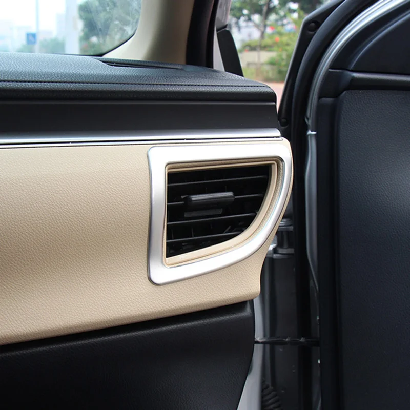 Наклейка на решетку вентиляционного отверстия из нержавеющей стали для Corolla S PLUS L