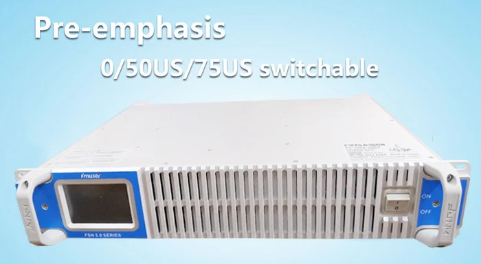 FSN-1000T 1000 Вт 1 кВт ЧМ-вещание передатчик с сенсорным экраном для радиостанций DSP 5,0 новая версия