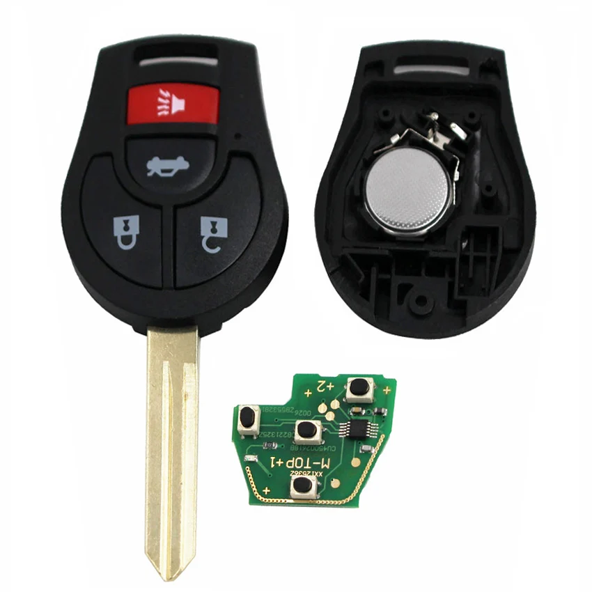 4 кнопки новинка дистанционный ключ без ключа брелок Автомобильная сигнализация