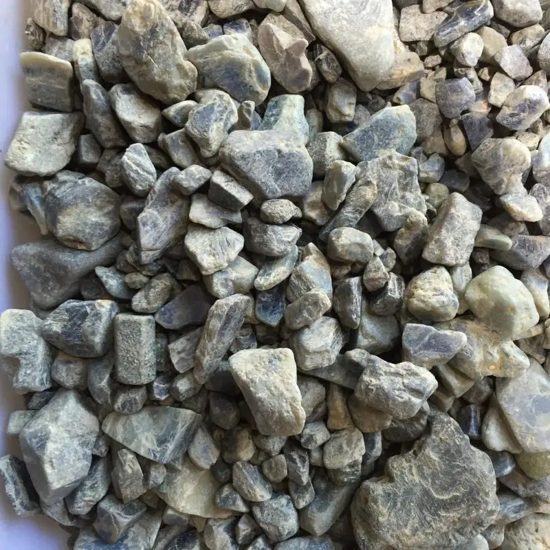 Натуральный Необработанный минерал мадагаскарский сапфир синий корунд