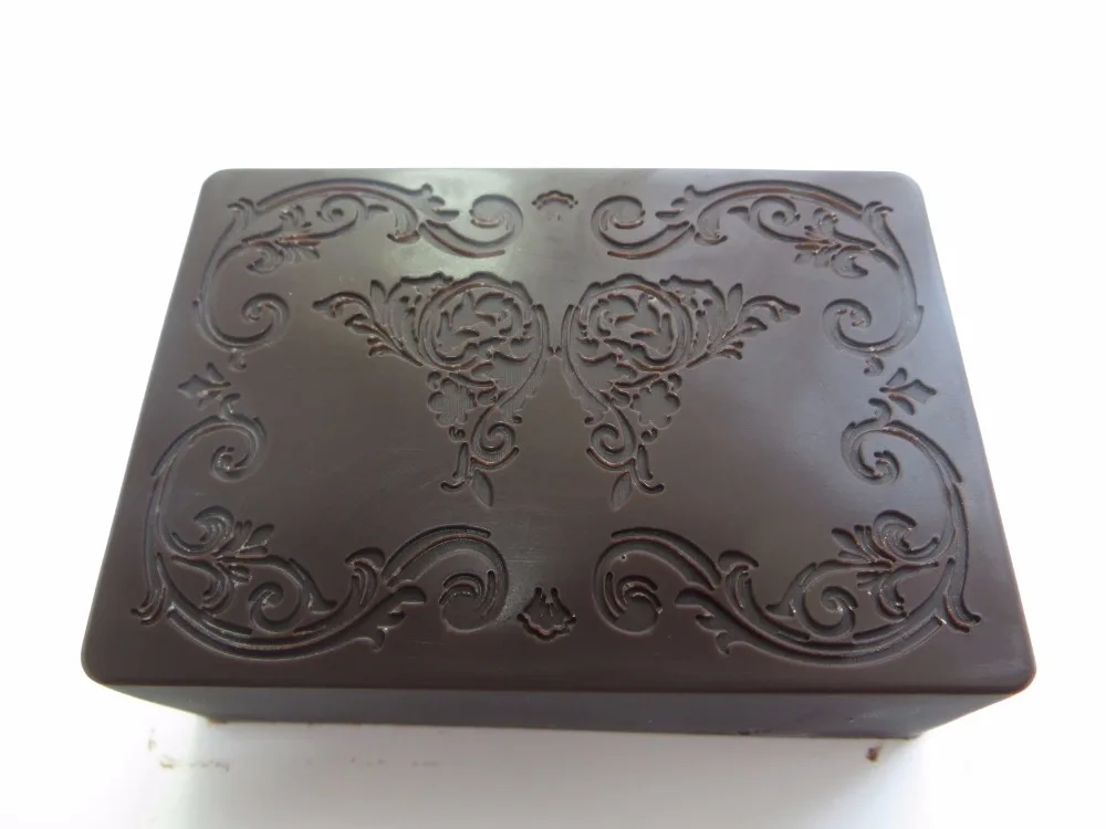 QT0052 квадратная форма штамп для мыла ручной работы формы искусства узор шоколада