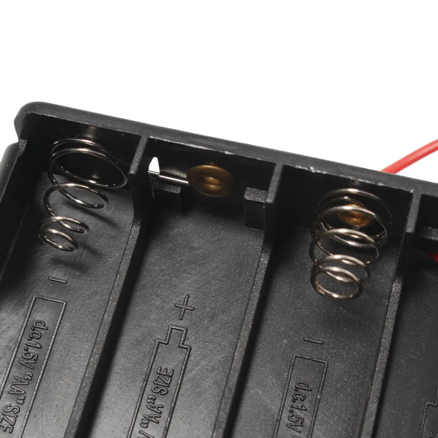 Держатель для батарей 100 шт. 12 В 8 * AA внешних аккумуляторов|battery holder 12v|aa holderbattery |