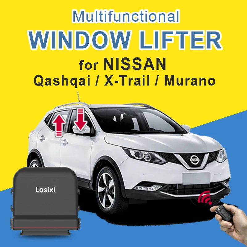 Автомобильный Мощность окна Roll up окна ближе для NISSAN Qashqai X-Trail Murano удаленно закрыть стеклоподъемник автомобиля стекло ближе