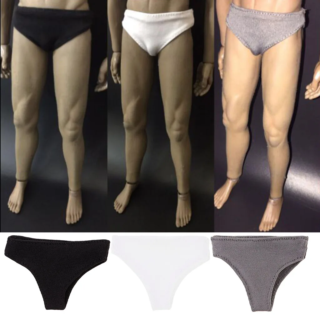 

1/6 Scale Men's Underpants Briefs for 12" Male Action Figure Accessory