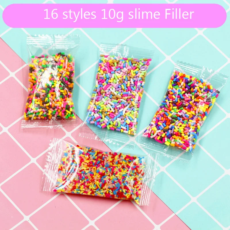 Самодельные Украшения для волос 10g Поддельные посыпка тортов украшения slime