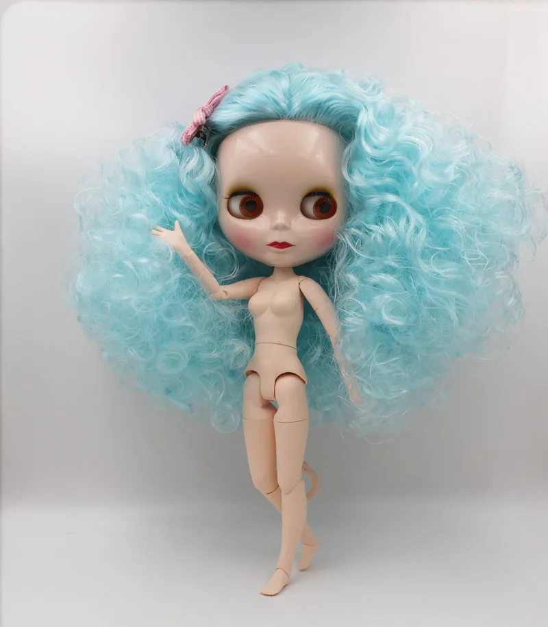 Кукла Blygirl кукла Blyth локоны Lake blue burst обнаженные куклы тело 1/6 19 суставов можно