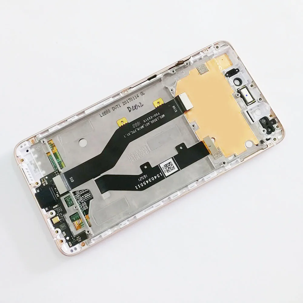 Оригинальный используемый для BQ Aquaris X ЖК дисплей сенсорный экран дигитайзер