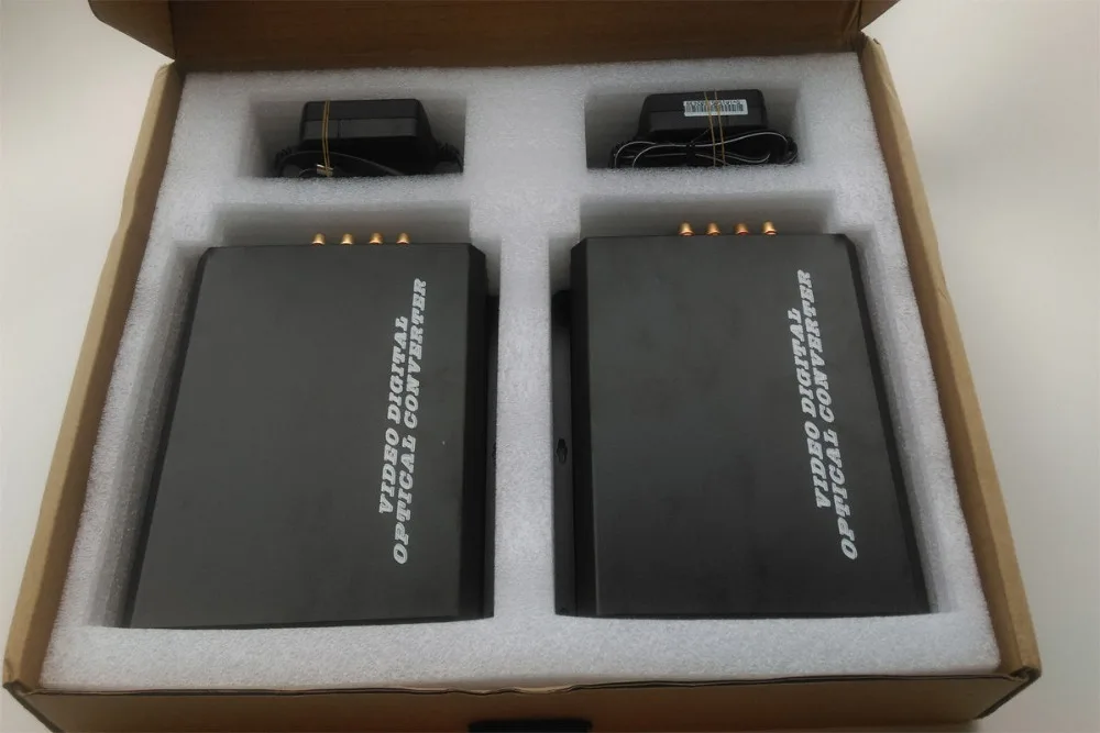 Многофункциональный 4 канальный преобразователь видео/аудио/RS485|media converter|fiber media