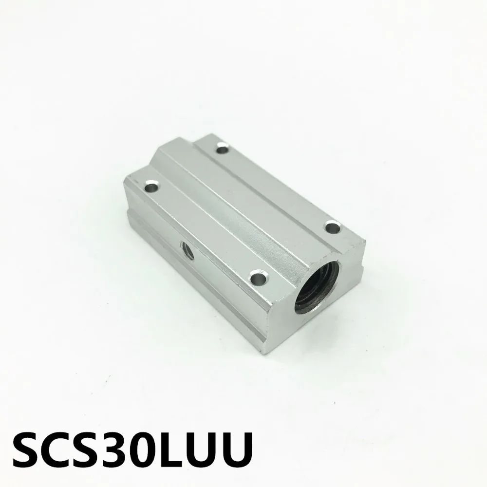 SCS30LUU подшипник 30 мм линейный движущийся шарикоподшипник скользящий блок для