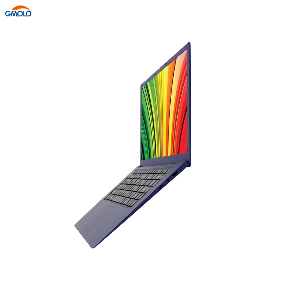 Ультрабук-ноутбук 15,6 дюймов с двухъядерным процессором Intel Celeron, 4 ГБ оперативной памяти, 64 ГБ накопителя, экраном IPS HD 1920*1080, Bluetooth, HDMI, камерой и операционной системой Windows 10.