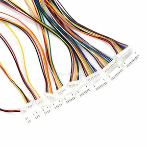 10 комплектов XH2.54 XH 2,54 мм коннектор для кабеля 2345678910 Pin шаг Штекерная розетка 30 см длина провода 26AWG