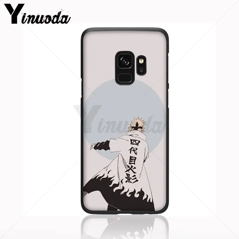Yinuoda Хокаге Наруто Какаши Mikasa Ackerman мультфильм черная ячейка чехол для телефона