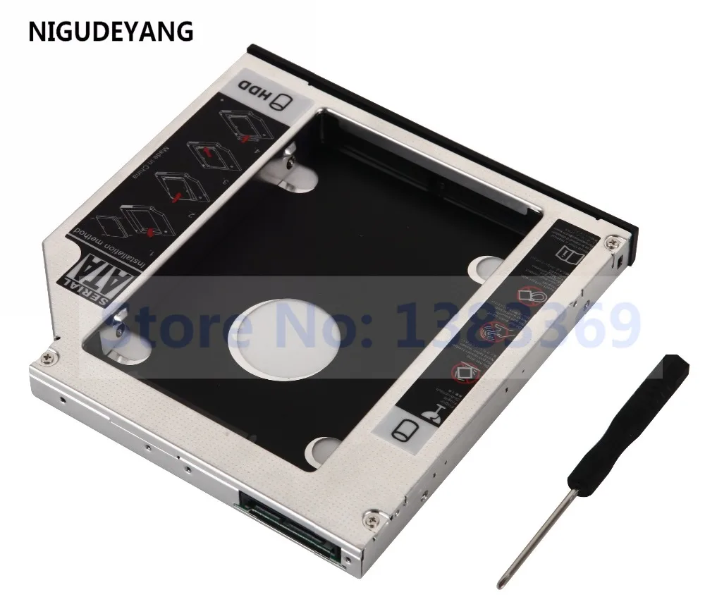 NIGUDEYANG 12 7 мм SATA 2nd HDD SSD жесткий диск Caddy адаптер Оптический отсек для Acer Aspire 5749 5750G
