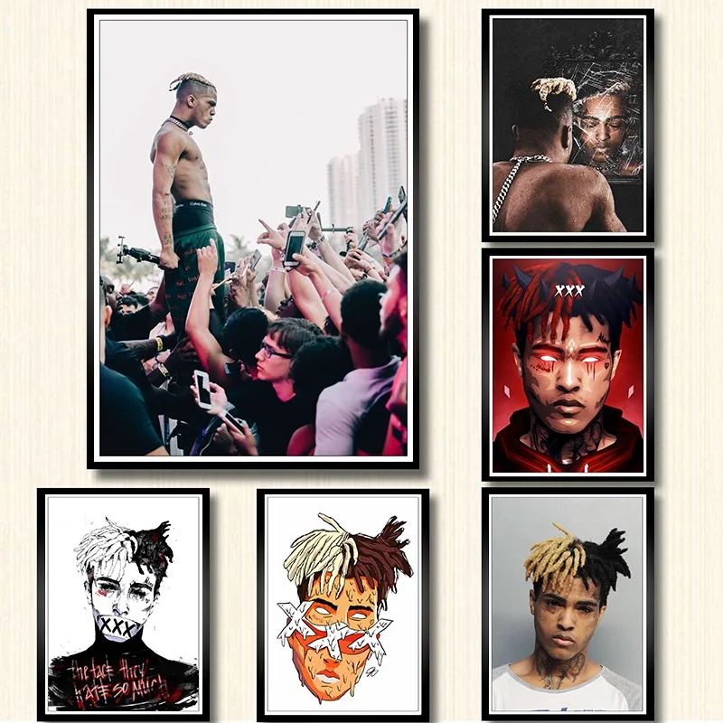 XXXTentacion Jahseh Дуэйна Onfroy Rap в стиле хип-хоп с изображениями музыкальной Звездная