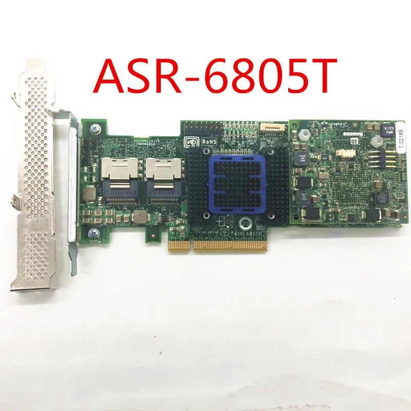 Microsemi PMC Adaptec RAID 6805t 2272800 R ASR 6805T 8 Порты и разъёмы 6 ГБ/сек. PCI E2.0 X8 контроллер SAS карты