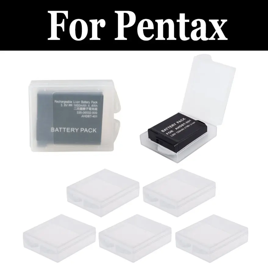 Горячая Распродажа прозрачная коробка для хранения батарей pentax 645D KP Efina KS1 Kr 645Z Q KS2