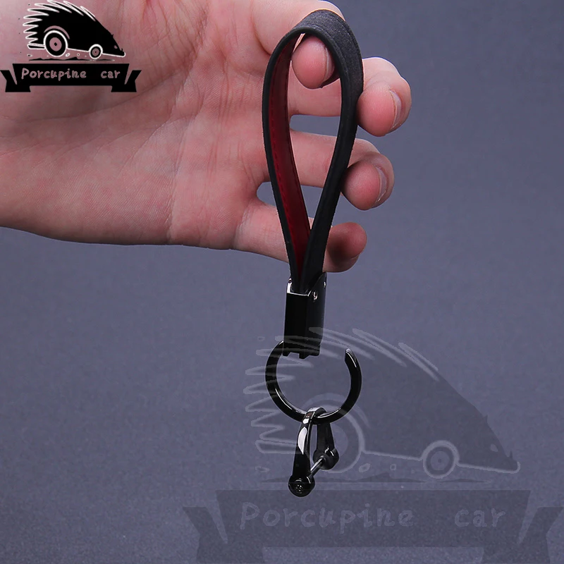 Автомобильный брелок кожаный для ключей Mercedes BMW Audi VW Toyota Honda Peugeot аксессуары