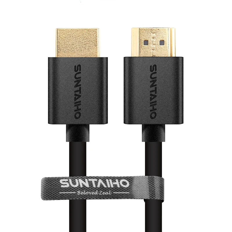 Suntaiho HDMI кабель мужчинами 0 5 m 1 м 2 3 10 4 K 1080 P 3D для Smart ТВ PS3 проектор HD ЖК-дисплей Apple