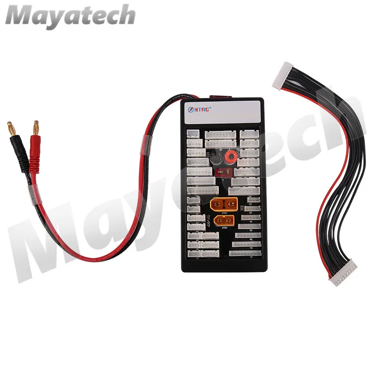 Плата для параллельной зарядки литиевых батарей PCB XT90/60 T plug с поддержкой