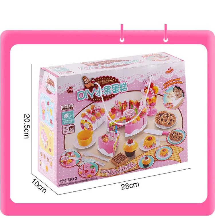 Игрушка сделай сам для ролевых игр торт на день рождения кухонные игрушки