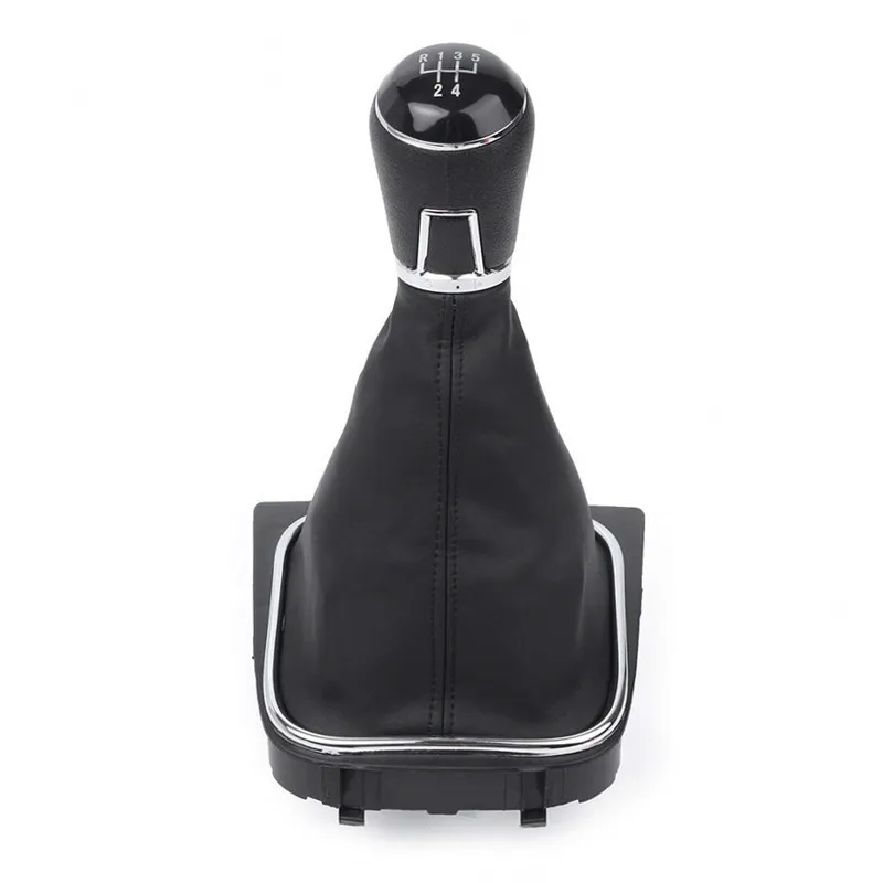 MT ручка переключения передач для Volkswagen VW Golf 5 6 Golf5 Golf6 рычаг переключения передач Ручка кожаный Gaitor Boot база рамка ручка