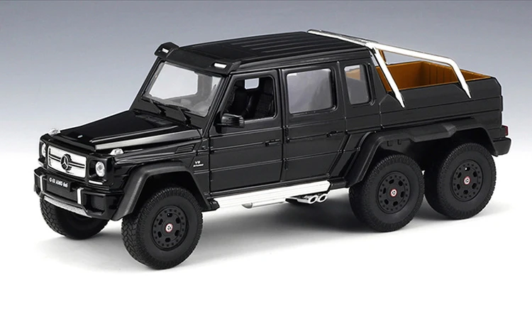 WELLY 1:24 Высококачественная модель игрушечного автомобиля из металла Benz G63 AMG 6X6 литые автомобили из сплава для детей Коллекция подарков
