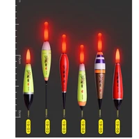 led electric fishing float light luminous electronic float with battery fish buoys fishing tackle accessories