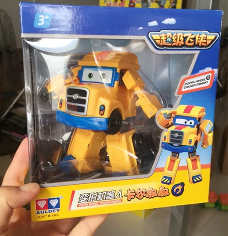 Лидер продаж большие 15 см ABS Супер Крылья деформация самолет робот трансформация